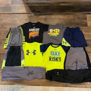 Boys under armour bundle 4